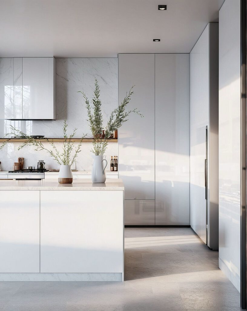 Cucina su misura con isola Architetto Cristian Blangetti